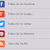 Add Beautiful Social Media Follow Widget In Blogger Blog