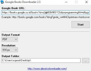 cara download buku di google book di komputer