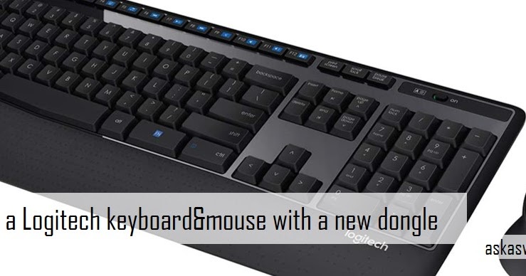 Ask A Swiss How To Connect A Non Unifying Logitech Keyboard Mouse To A New Dongle