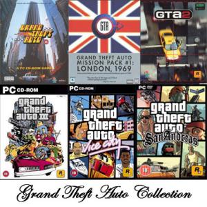 Grand Theft Auto Whole Collection