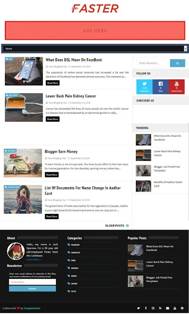 Blogger Templates for Free