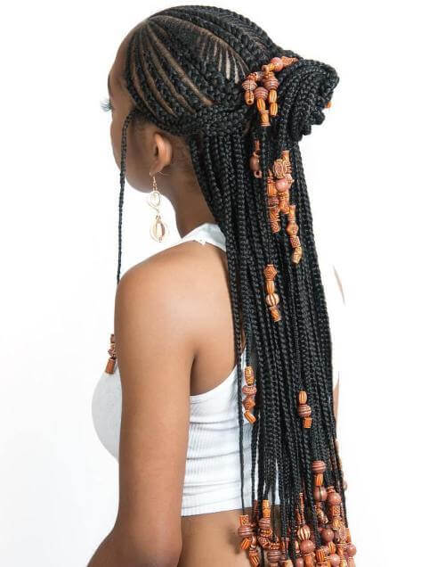 Fulani braids for women 2018 cornrows with artistic 