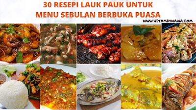 Resepi berbuka Puasa, Puasa, Resepi, Resepi Berbuka Puasa, RESEPI SEBULAN BERBUKA PUASA, Resepi menu berbuka puasa, Resepi masak ayam,   Menu:  1. Ayam Panggang Bermadu   2. Udang Masak Serai Wangi   3. Ikan Siakap Kukus   4. Ikan Masak Berlada   5. Ikan Kerapu Masak Asam Manis   6. Ayam Masak Cendawan Ala Cina   7. Pajeri Nenas   8. Mee Hailam   9. Ketam Bertelur   10. Ayam Kepak Masak Minyak Bijan   11. Nehari (Kari Kambing Kashmir)   12. Ikan Tiga Rasa   13. Ikan Pari Lemas!!!!   14. Tandoori Kurau   15. Tom Yam   16. Nasi Ayam Hakka   17. Mee Rebus   18. Gulai Tempoyak Ikan Kembung   19. Ayam Golek Seri Pahang   20. Kari Kepala Ikan   21. Black Pepper Steak   22. Gulai Tempoyak Ikan Kembung   23. Asam Pedas Tumis (Melaka)   24. Soto Ayam   25. Nasi Paprik   26. Nasi Dagang   27. Mee Bandung Muar (resepi asli Muar)   28. Gulai nenas ikan kering orang utara   29. Ayam Bercili masak ketumbar   30. Ayam Masak Lomak Cili Api Nogori Style