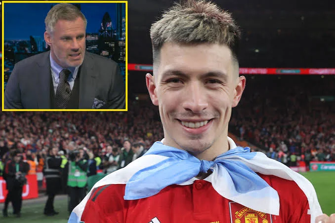 VIDEO: Jamie Carragher apologises to Man Utd's Lisandro Martinez 9 months after brutal criticism