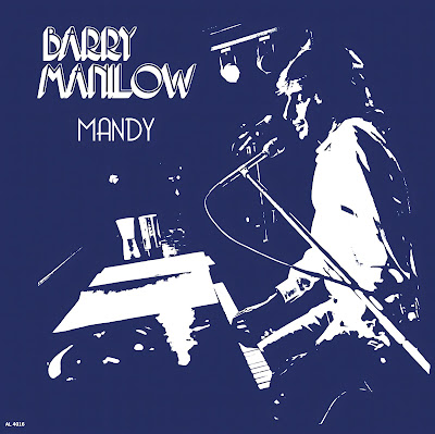 Barry Manilow Mandy single cover art