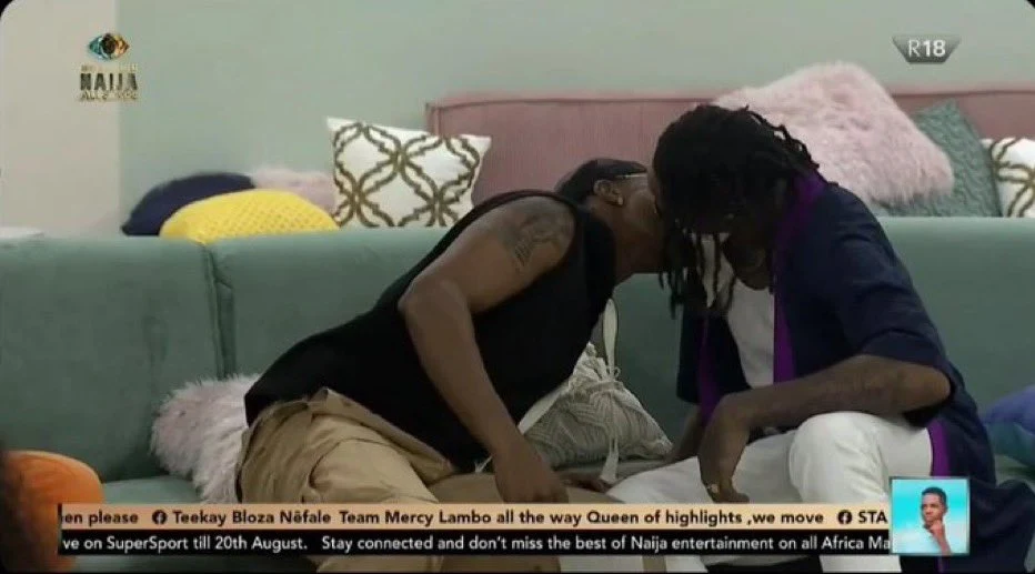 BBNaijaAllStars: Are they kissing? Nigerians react to trending photo of two male housemates
