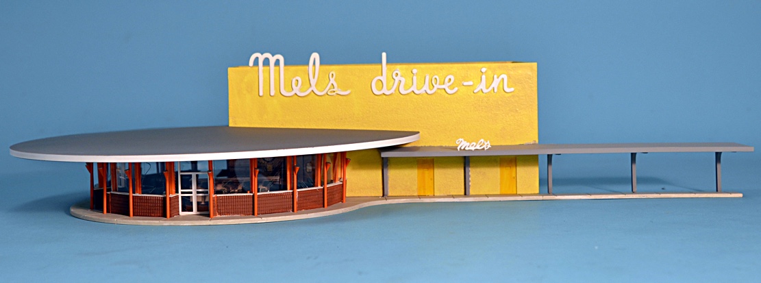 Scale Model News Mel S Classic Drive In Diner From The Movie American Graffiti