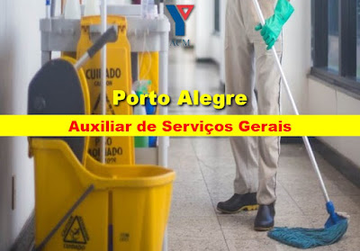 ACM-RS abre vagas para Auxiliar de Serviços Gerais em Porto Alegre