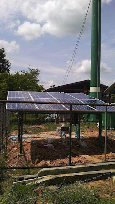 2.2KW Solar powered pumping system in Thailand