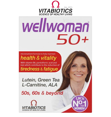  Vitabiotics Ω Wellwoman 50+ 女性50歲老化維他命 30粒 1個月份 (代購)