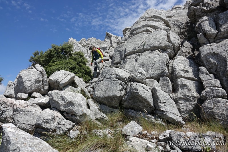 Crestería Sierra de Líbar y Mojón Alto