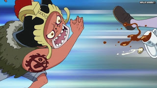 ワンピースアニメ 魚人島編 550話 ダルマ 新魚人海賊団 | ONE PIECE Episode 550