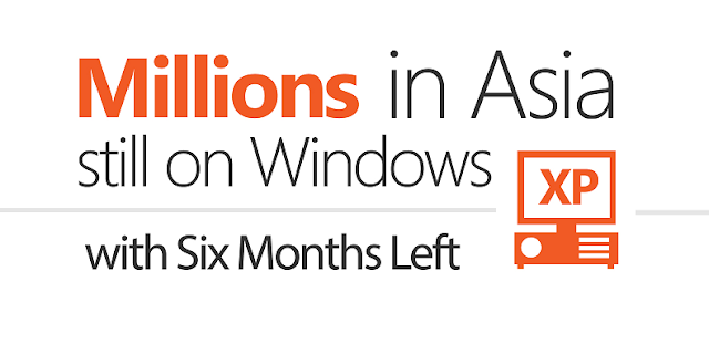 Image: Millions In Asia Still On Windows XP