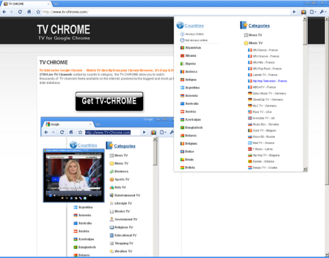 Revista Virtual T-Conecta: TV Chrome: miles de canales de 