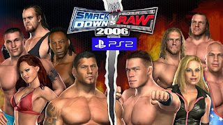 WWE SmackDown vs Raw 2006 PS2 ISO Highly Compressed