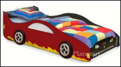 Car Bed Plans for Boys