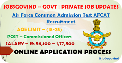 AFCAT Recruitment 2023