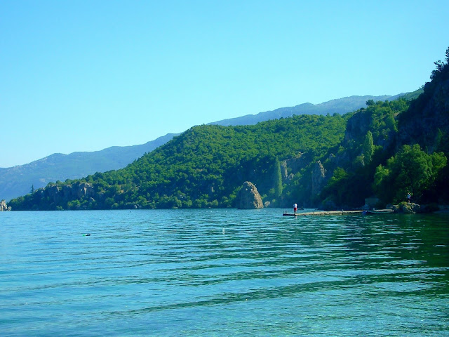Ohrid Lake, Trpejca, Macedonia