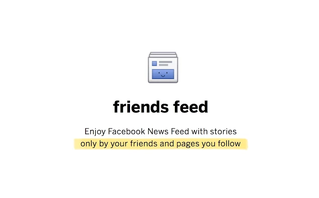 إخفاء نشاط الأصدقاء على فيسبوك بواسطة إضافة Friends Feed