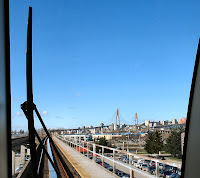 Skytrain Skybridge from Surrey side