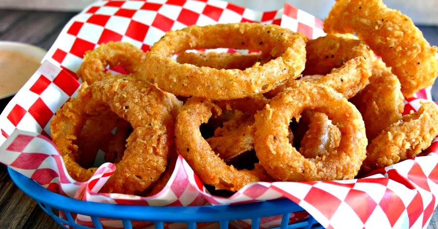 RESEP ONION RING (BAWANG BOMBAY GORENG TEPUNG) ENAK CRISPY 