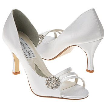 wedding shoes - silver wedding shoes