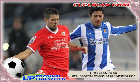 Cuplikan Hasil Pertandingan Bola  Real Sociedad vs Sevilla | Lakibet