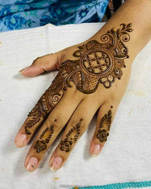 easy arabic mehndi