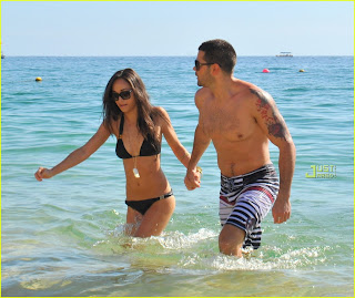 Jesse Metcalfe and Cara Santana Bikini Photos