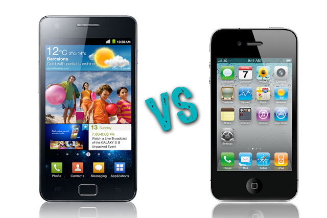 Apple Iphone 4s And Samsung I9100 Galaxy S Ii