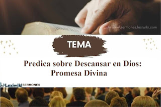 Predica sobre Descansar en Dios: Promesa Divina