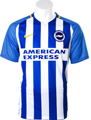 Jersey Kandang Brighton & Hove Albion Musim 2017/2018