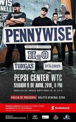 Pennywise en Pepsi Center