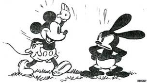 Mickey y Oswald: Encuentran un corto de Disney de los años 20. MÁS CINE. Noticias. Making Of.