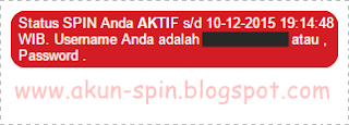 Akun SPIN Gratis! Aktif Oktober - Desember 2015