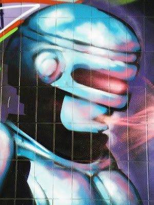 Robocop Graffiti