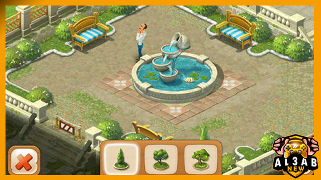تحميل لعبة Gardenscapes للاندرويد بحجم صغير من الميديا فاير
