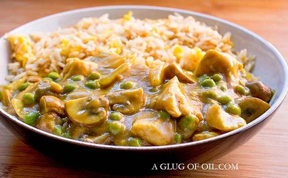 Chinese chicken curry.