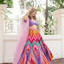 Multi color lehenga