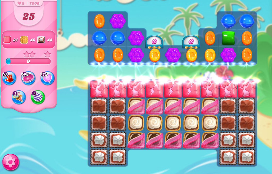 Candy Crush Saga level 7060