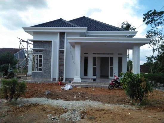 Rumah minimalis atap limas