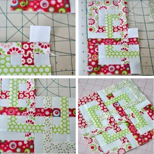 Interlocking Seasons Quilt Block Tutorial