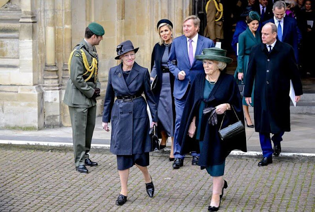 King Willem-Alexander, Queen Maxima and Princess Beatrix, Queen Margrethe