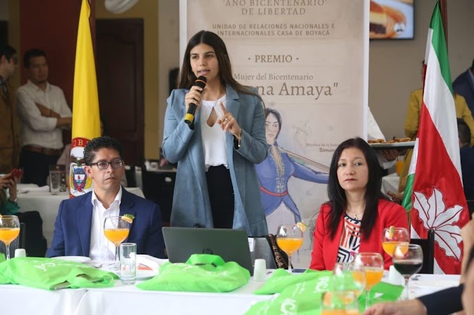 Gestora social de Boyacá presentó 'Semillas de Alegría en el Bicentenario'