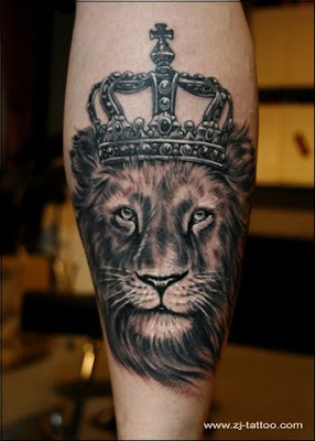 Lion king free tattoo design