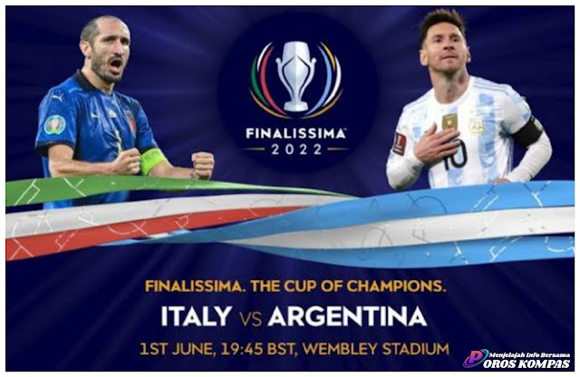Prediksi Argentina vs Italia di Laga Finallisima 2022