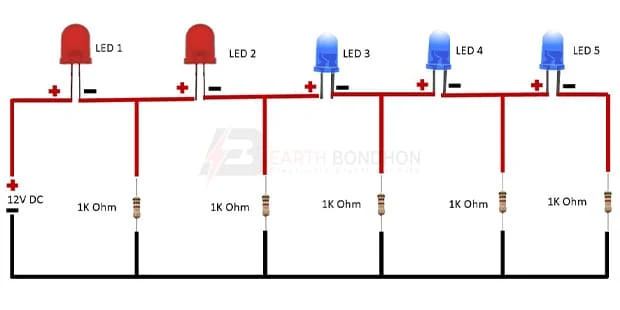 Battery level indicator circuit