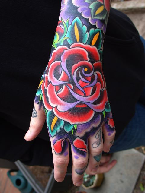 Rose Drawing Tattoo