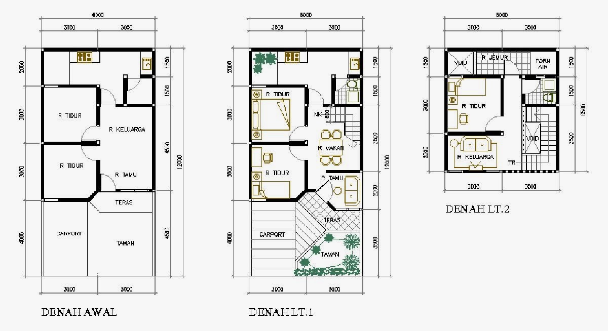 Rumah minimalis ukuran 8x12-Desain Rumah Minimalis Tipe 36 