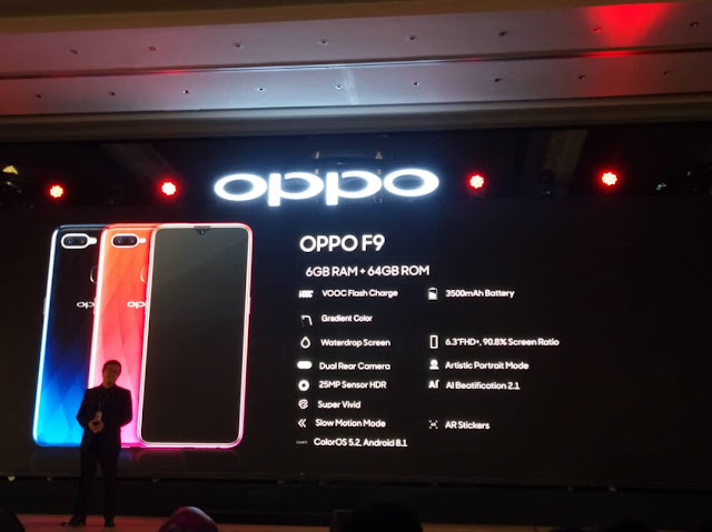 OPPO F9 in Malaysia